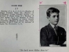 Alger Hiss high school yearbook page