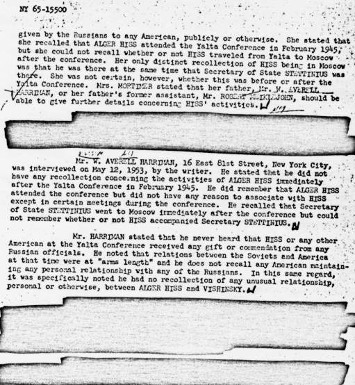 FBI report Hiss 1953 (2/3)
