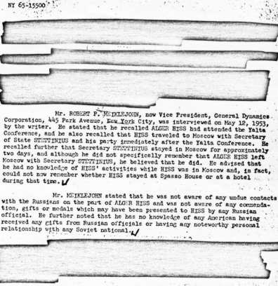 FBI report Hiss 1953 (3/3)
